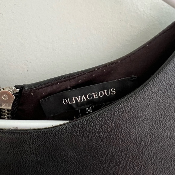 OLIVACEOUS DRESS SIZE M - Picture 3 of 4